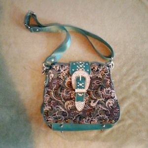 Montana West Beautiful Paisley Shoulder Bag